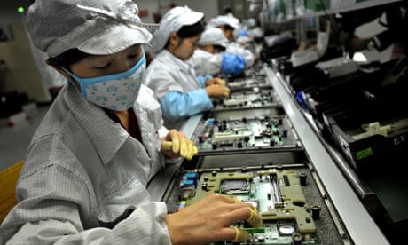 Foxconn factory, China