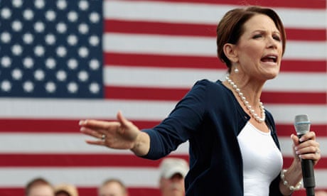 Republican presidential candidate Michele Bachmann speaks in Iowa
