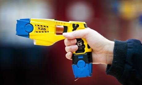 Taser stun guns and their use in the UK
