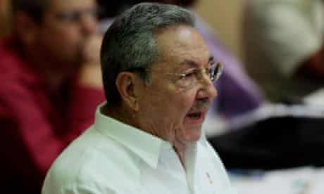 MDGF :  Cuba/Raul Castro delivers a speech during the closing ceremony of the National Assembly