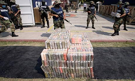The drug trade in Mexico has left many police forces powerless due to corruption or intimidation.