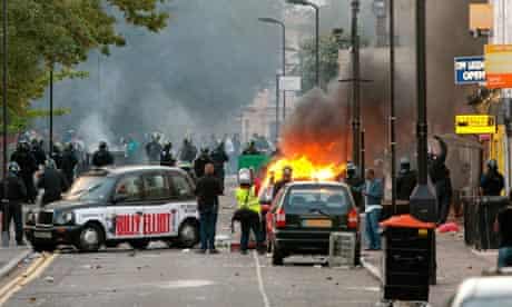 Riots And Looting hackney london