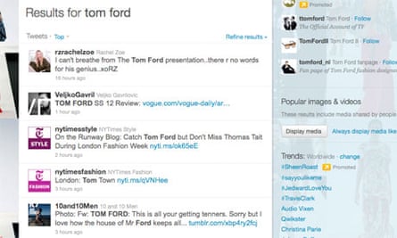 Tom 'God' Ford has off day. Fashion world in denial | London fashion ...