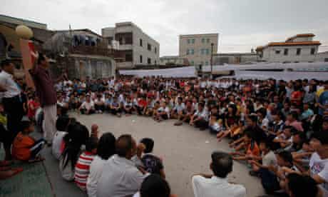 Protests, Wukan village, China