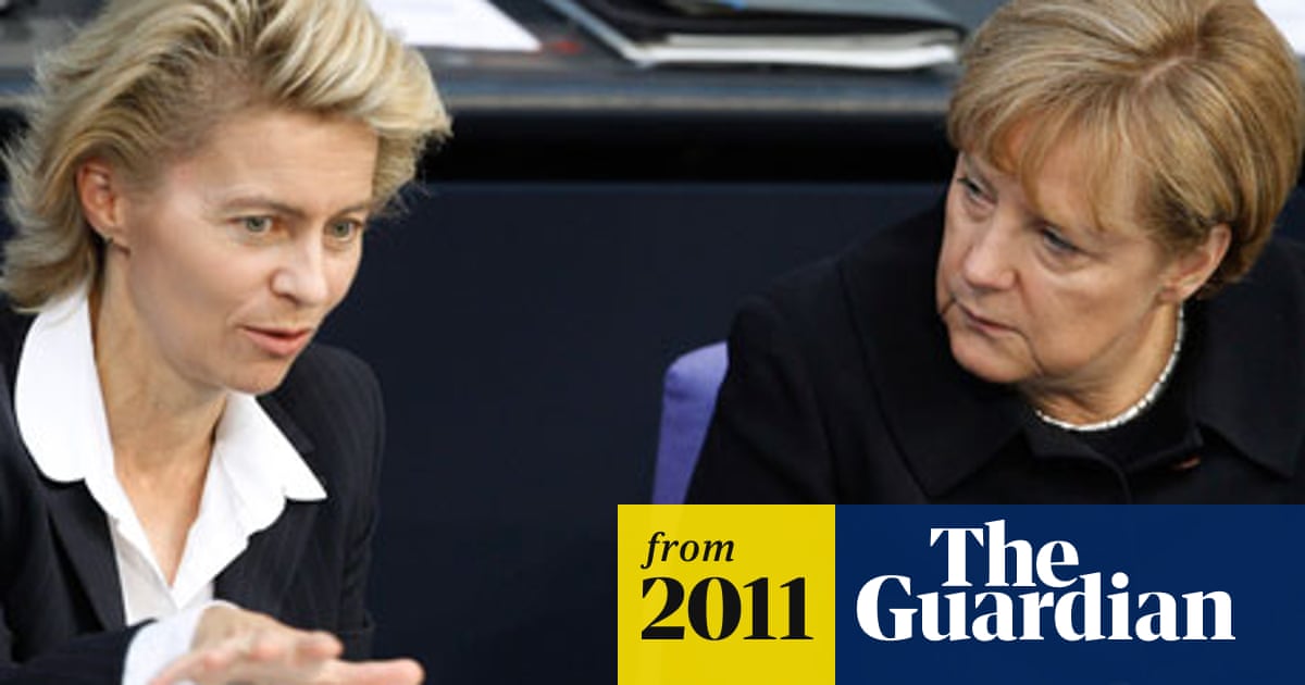 Ursula Von Der Leyen Germany S Next Chancellor Germany The Guardian