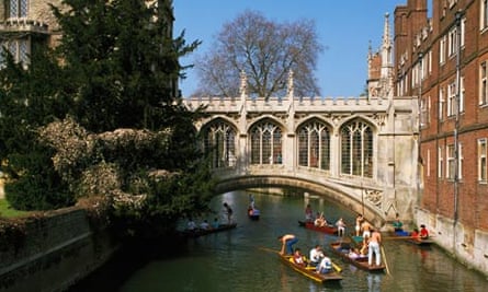The Bridge of Sighs at St John's College, Cambridge