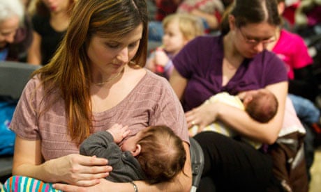 Suck On It Baby - Breastfed babies show more challenging temperaments, study finds |  Breastfeeding | The Guardian