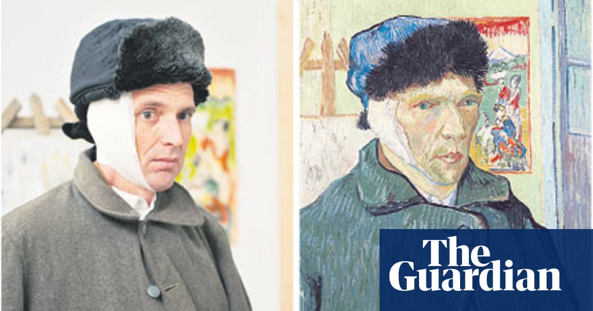 How I Made Myself Into A Van Gogh Painting Painting The Guardian