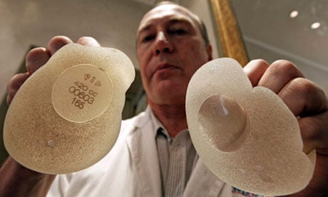 Andrew Lansley plays down breast implant rupture fears, Health policy