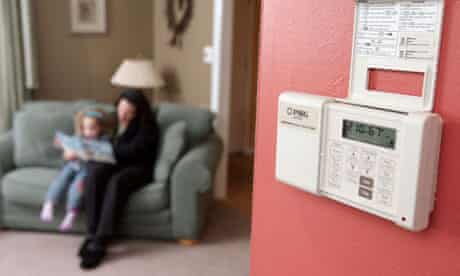 A smart meter in the home