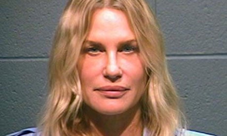Daryl Hannah, photographed after being arrested in Wood County, Texas