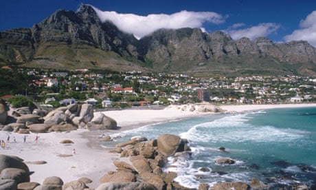 A beach in Cape Town, South Africa