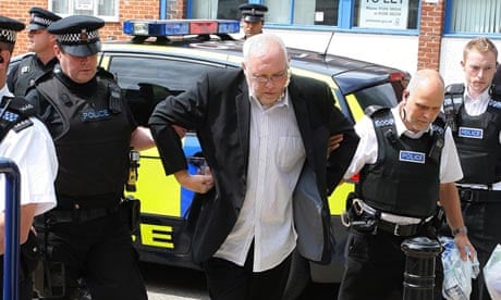 David Oakes appears at Colchester magistrates court accused of shooting his ex-partner and daughter