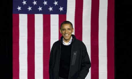Barack Obama appearing in Aurora, Colorado, 4 November 2012