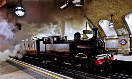 Steam train back on tube track for 150-year anniversary celebrations, London  Underground