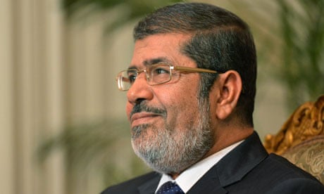 Egypt's president Mohamed Morsi 