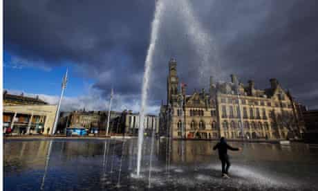 Bradford City Park water feature