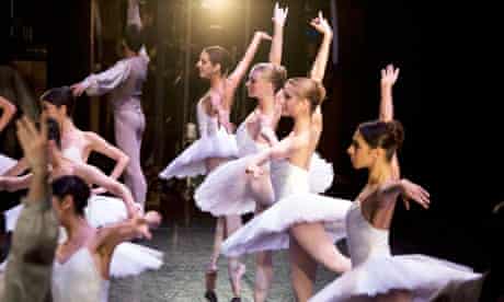 Tensions backstage…? The English National Ballet at the Royal Festival Hall in 2008