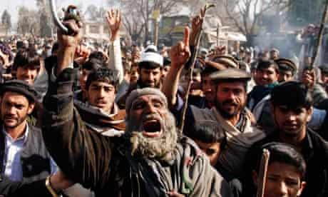 Afghanistan Qu'ran burning protests 