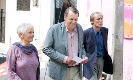 Golden age … Judi Dench, Tom Wilkinson and Bill Nighy in The Best Exotic Marigold Hotel