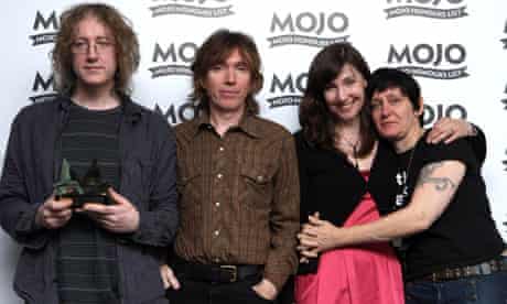 My Bloody Valentine collect an award for their album Loveless in 2008