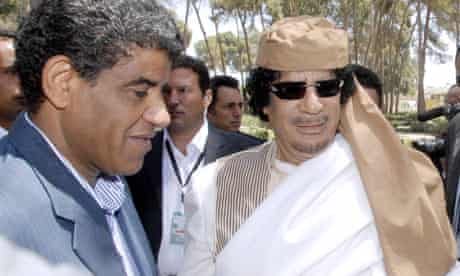 Gaddafi spy chief Abdullah al-Senussi 