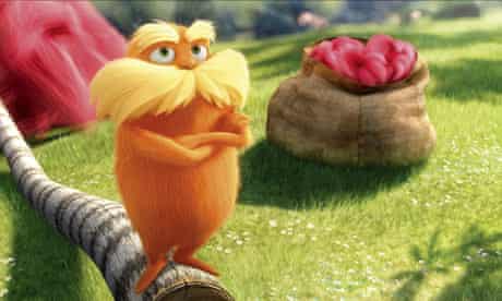 Bigger than it looks … The Lorax dominated the US box office over the weekend