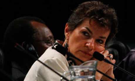 UNFCCC secretary Christiana Figueres at the Durban climate change conference in Durban