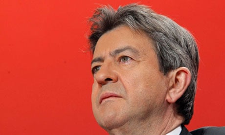 Jean Luc Mélenchon, France's Front de Gauche presidential candidate