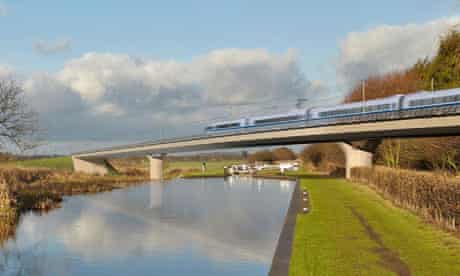 The projected economic benefits of the £33bn HS2 network have been reduced.