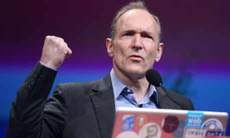 British computer scientist Tim Berners-Lee, who invented the world-wide web, champions open data