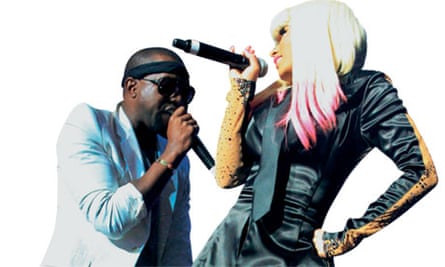 Nicki Minaj and Kanye West 