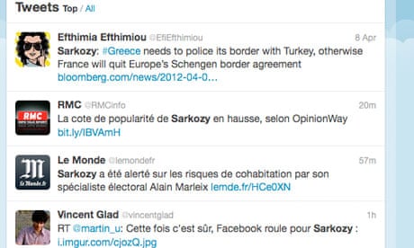 twitter in french