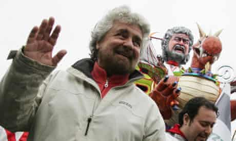 Beppe Grillo, Italian comedian 