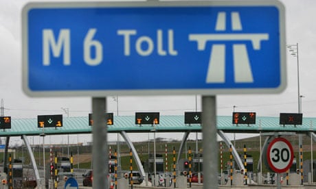 GBR: Vehicles On The M6 Toll Road