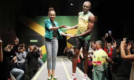 Usain Bolt and Cadella Marley