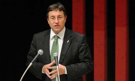 Executive director of United Nations Environment Programme (UNEP) Achim Steiner