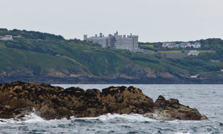 castle owned by the Barclay brothers on Sark