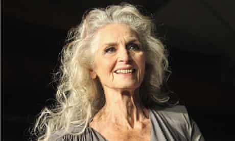 British model Daphne Selfe, 83, hits the catwalk, but many elderly people suffer low self-esteem.