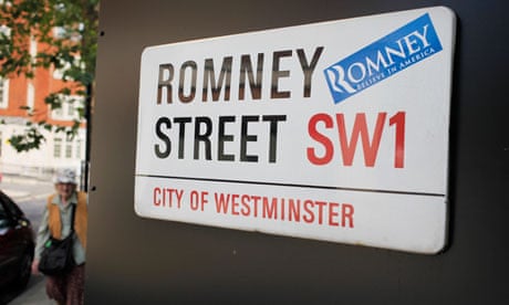 A Mitt Romney campaign sticker