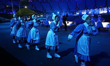 Nurses at opening ceremony