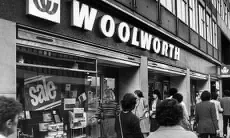 Woolworths in the 1980s.