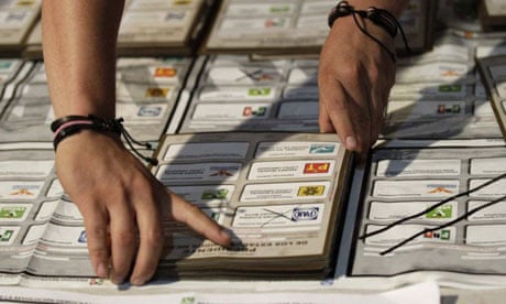 Mexican election: vote recounting