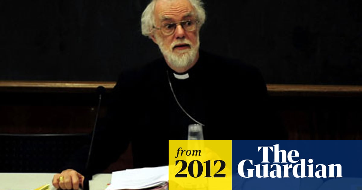 Rowan Williams Urges Speedy Solution To Row Over Women