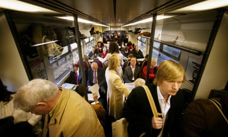 Train commuters 