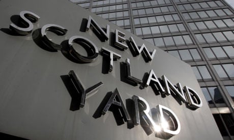 the sign outside New Scotland Yard