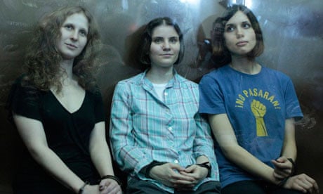 Pussy Riot members in court