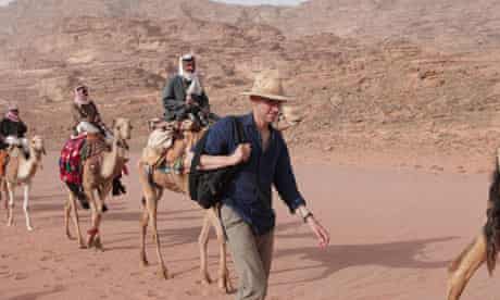 Tom Holland in Wadi Rum, Jordan