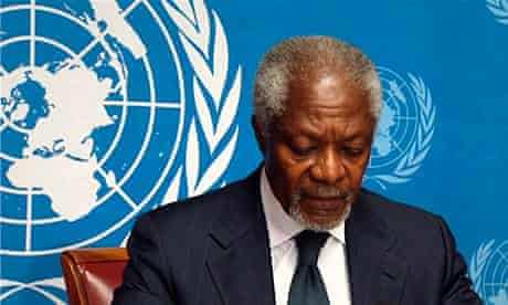 Kofi Annan resigns
