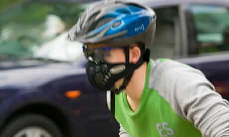 Should you wear a face mask when cycling in cities?